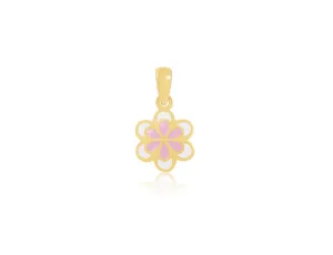 18K Gold Flowering Out Pendant <br> Le Fleur Collection