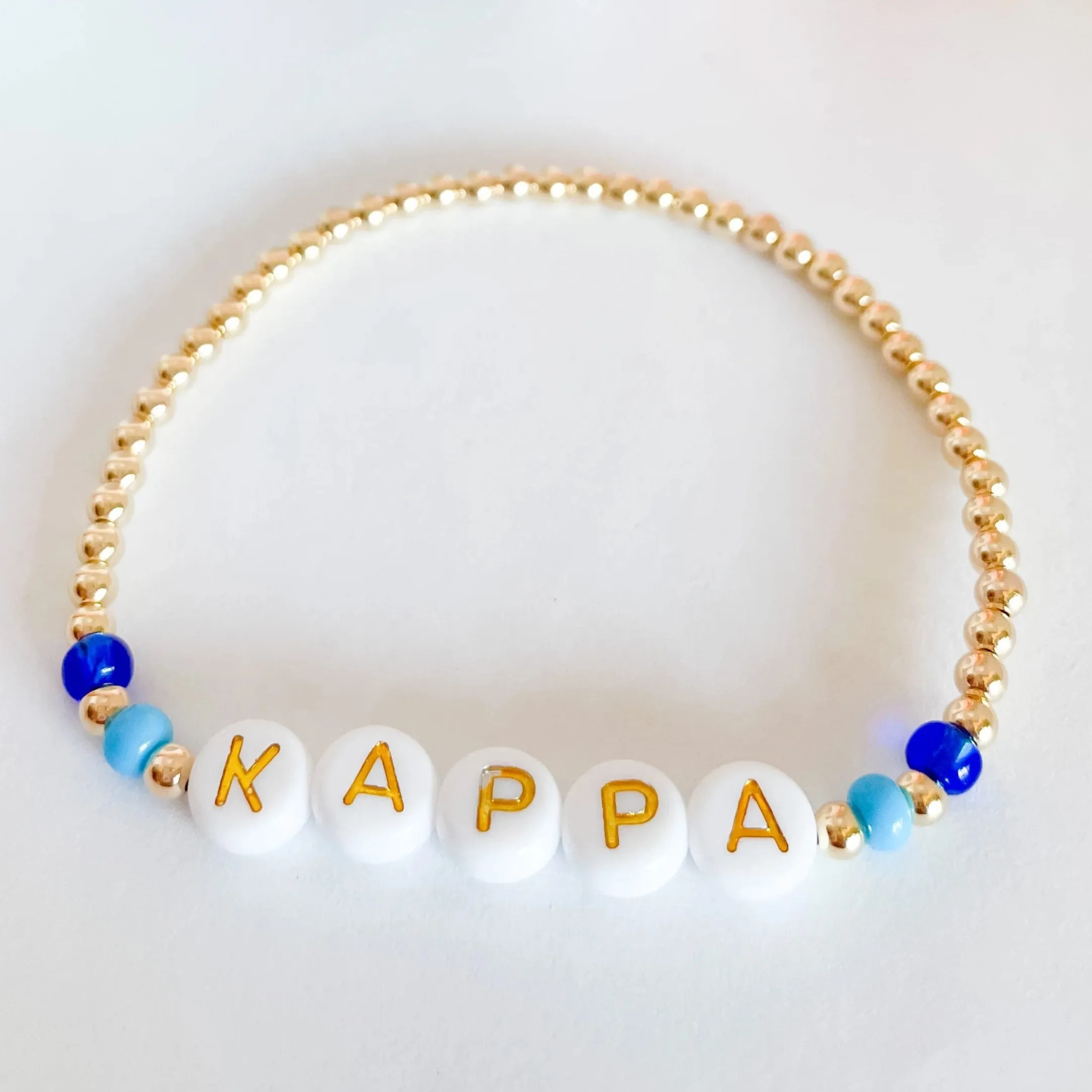 Beaded Blondes | Kappa Color Sorority Bracelet