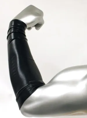 NDS Wear Leather Look Forearm Cuff Sleeves -- Blowout Deals