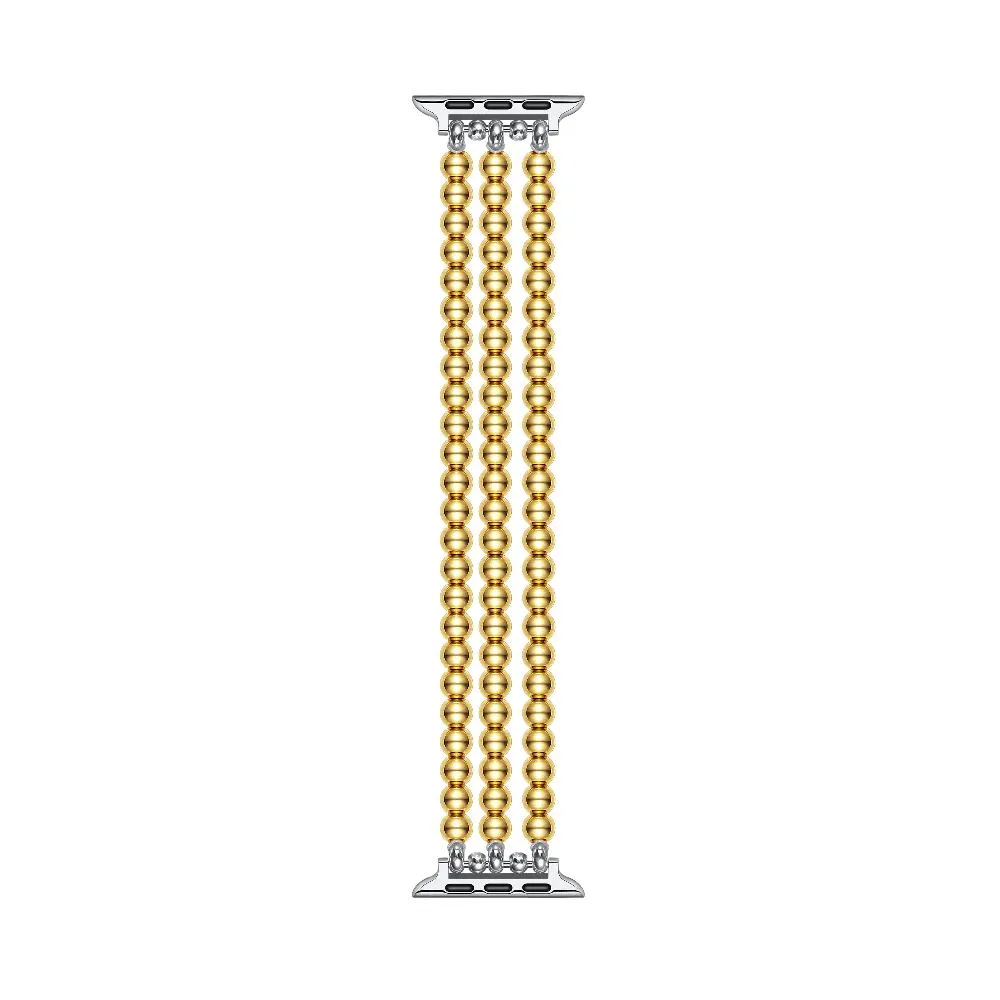 Nova Stainless Steel Beaded Band for Apple Watch