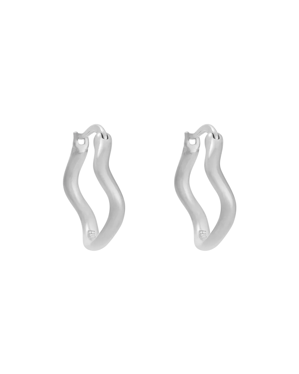 ONDA HOOPS (STERLING SILVER)