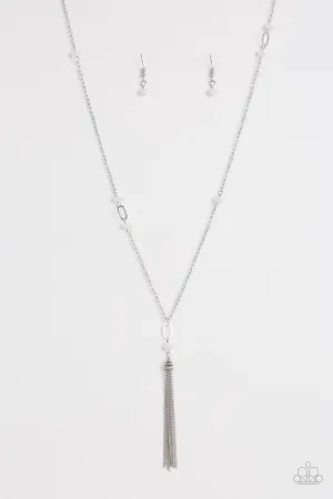 Paparazzi Necklace ~ Vienna Voyage - White
