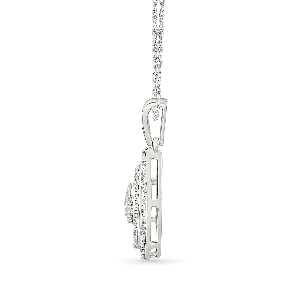 "Dewdrop" Diamond Pendant