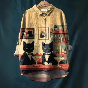 Ruby | Luxurious Art-Inspired Blouse