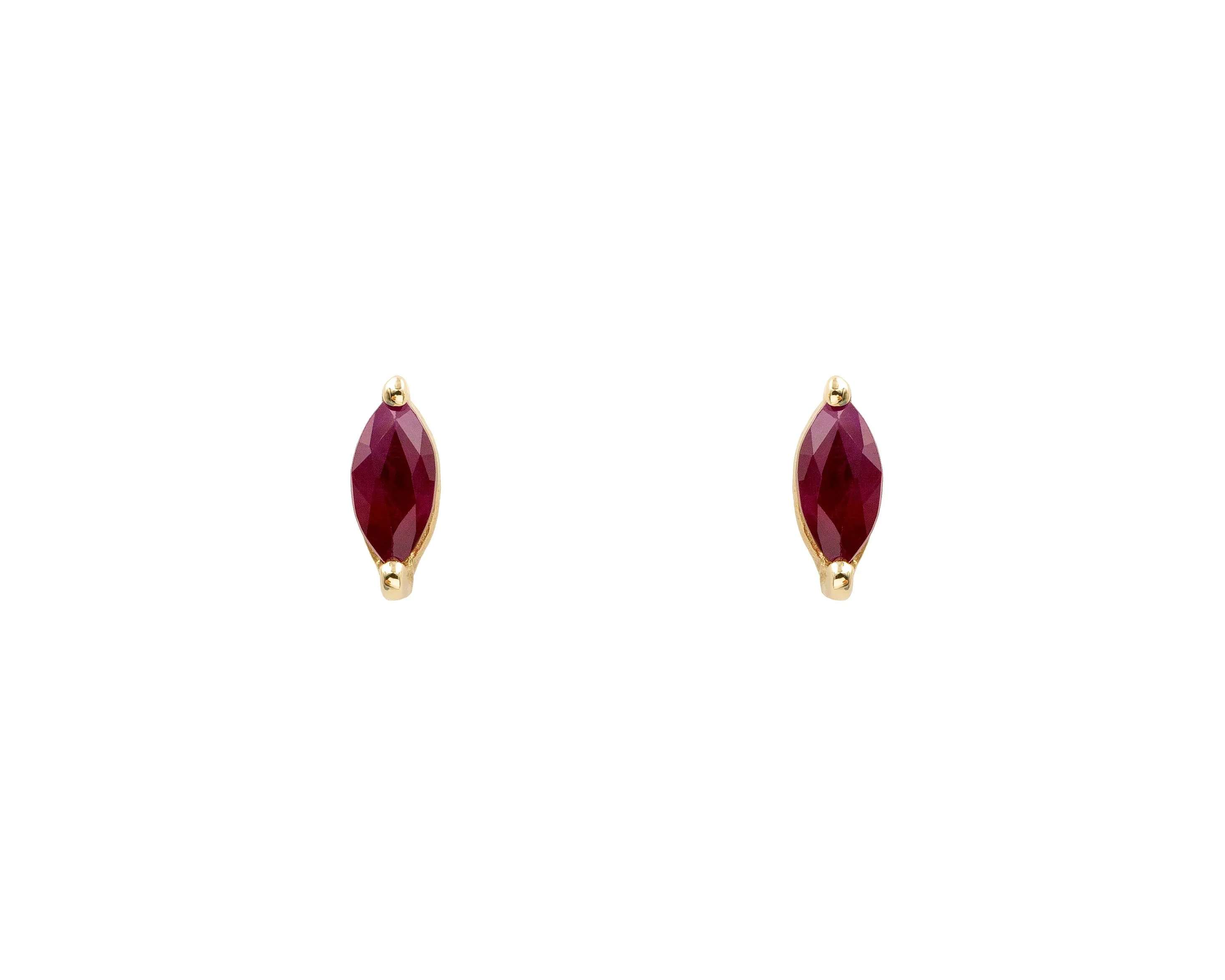Ruby Marquise Studs
