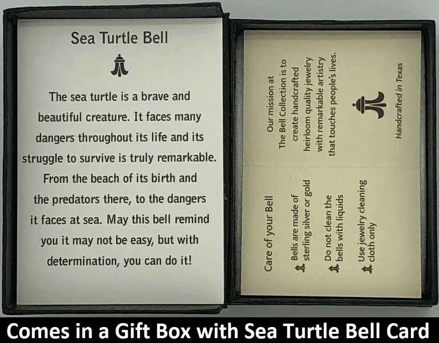 Sea Turtle Charm Bell