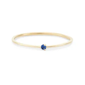 Serendipity Blue Sapphire Ring (14K Gold   Blue Sapphire)
