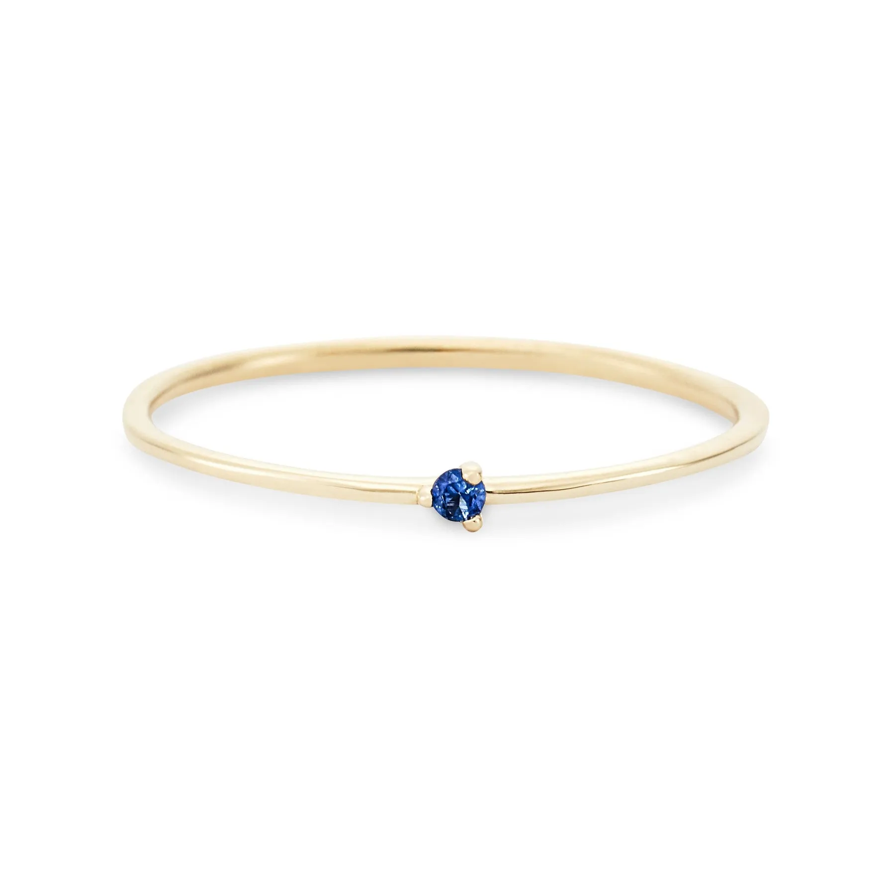Serendipity Blue Sapphire Ring (14K Gold   Blue Sapphire)