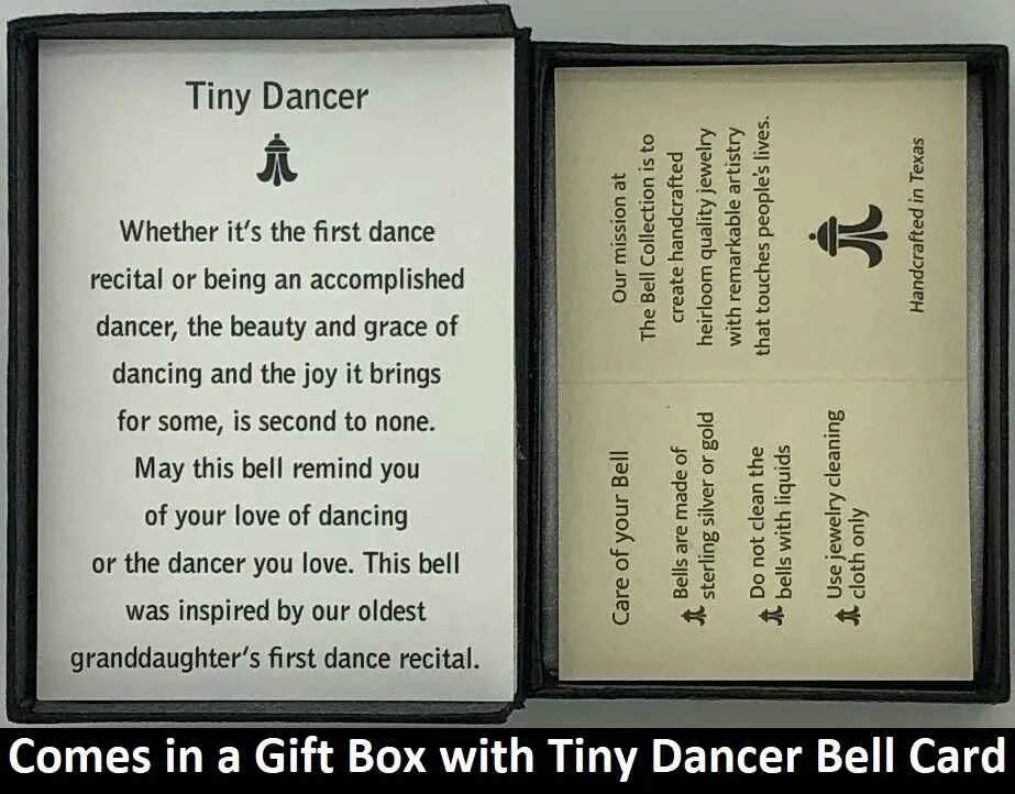 Tiny Dancer Bell Pendant